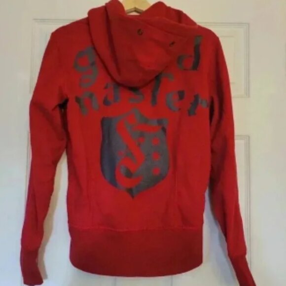 Diesel Grand Master Vintage Y2k Zip Up Hoodie Sweatshirt Streetwear Graphic - Picture 1 of 6